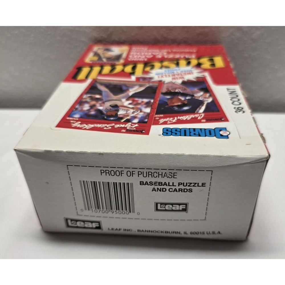 1990 Donruss Baseball 36 Sealed Packs Yastrzemski Sandberg Fisk Rookie Pieces - Picture 4 of 6